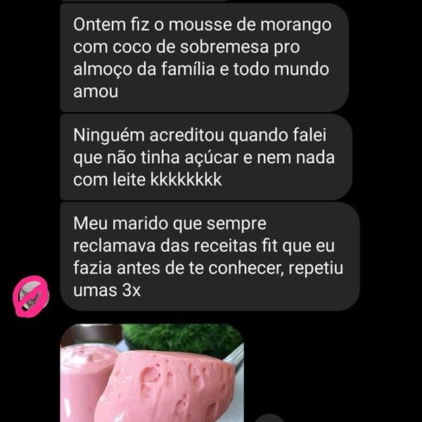 mousse morango_