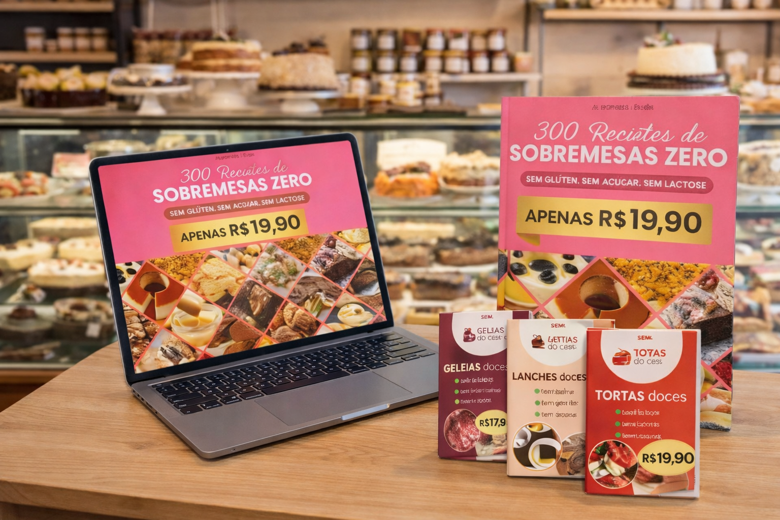 Kit Sobremesas Zero